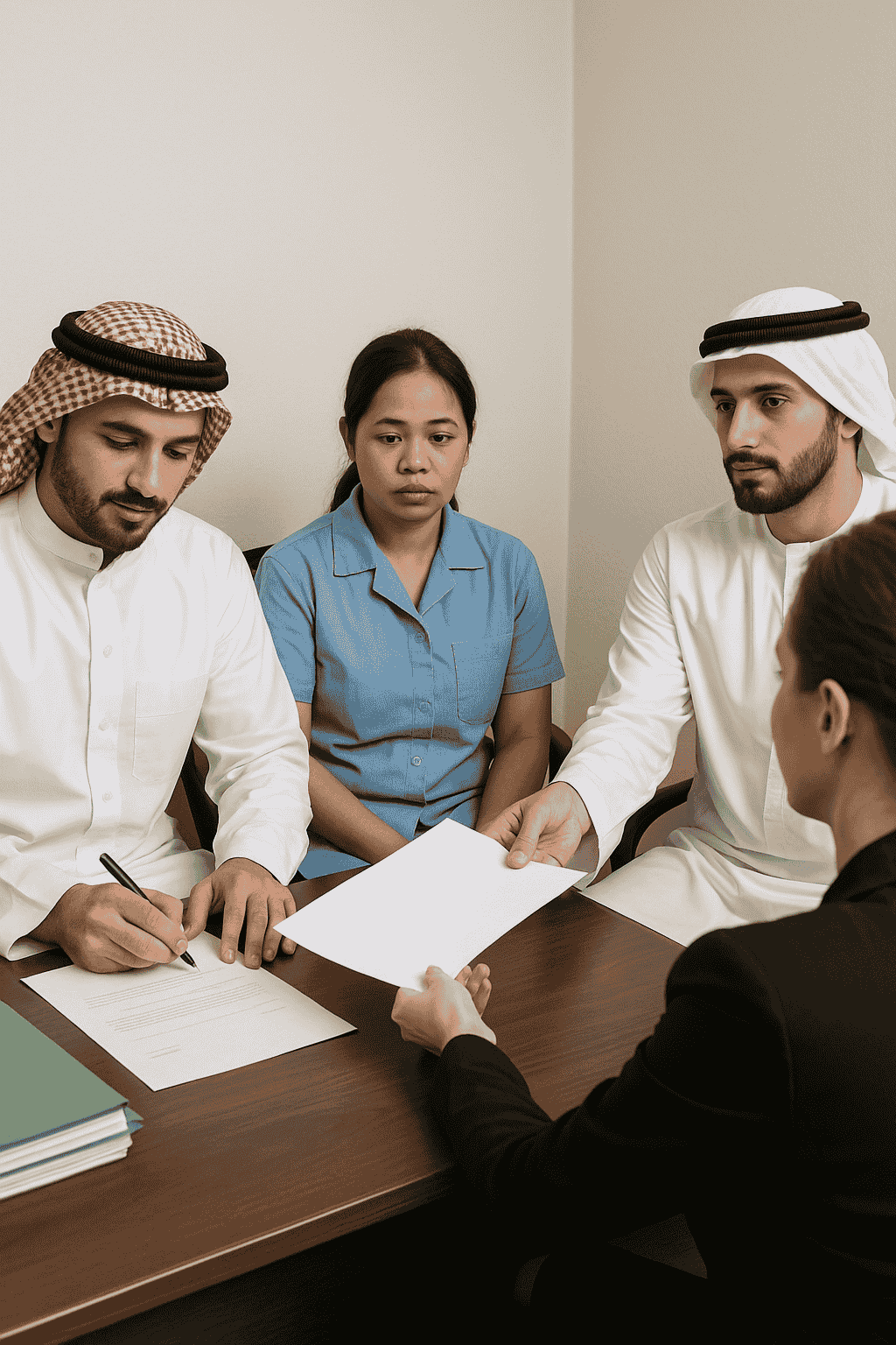 نقل كفالة الخادمه